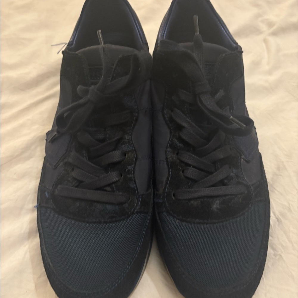 Philippe Model Blue Sneakers with Textured Upper. Barely worn.